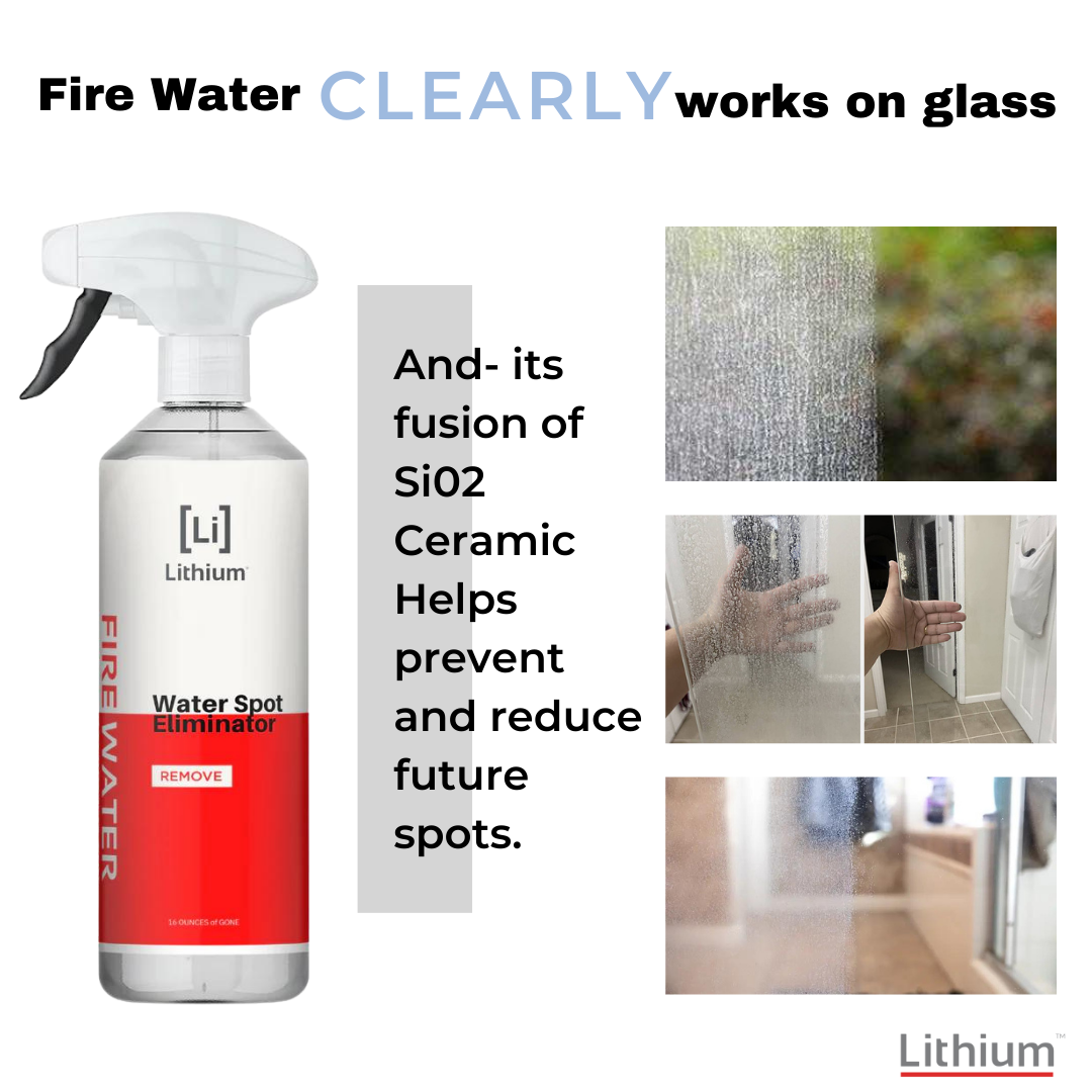 Lithium Fire Water Spot Remover- Infused SI02 Ceramic Water Spot Remov