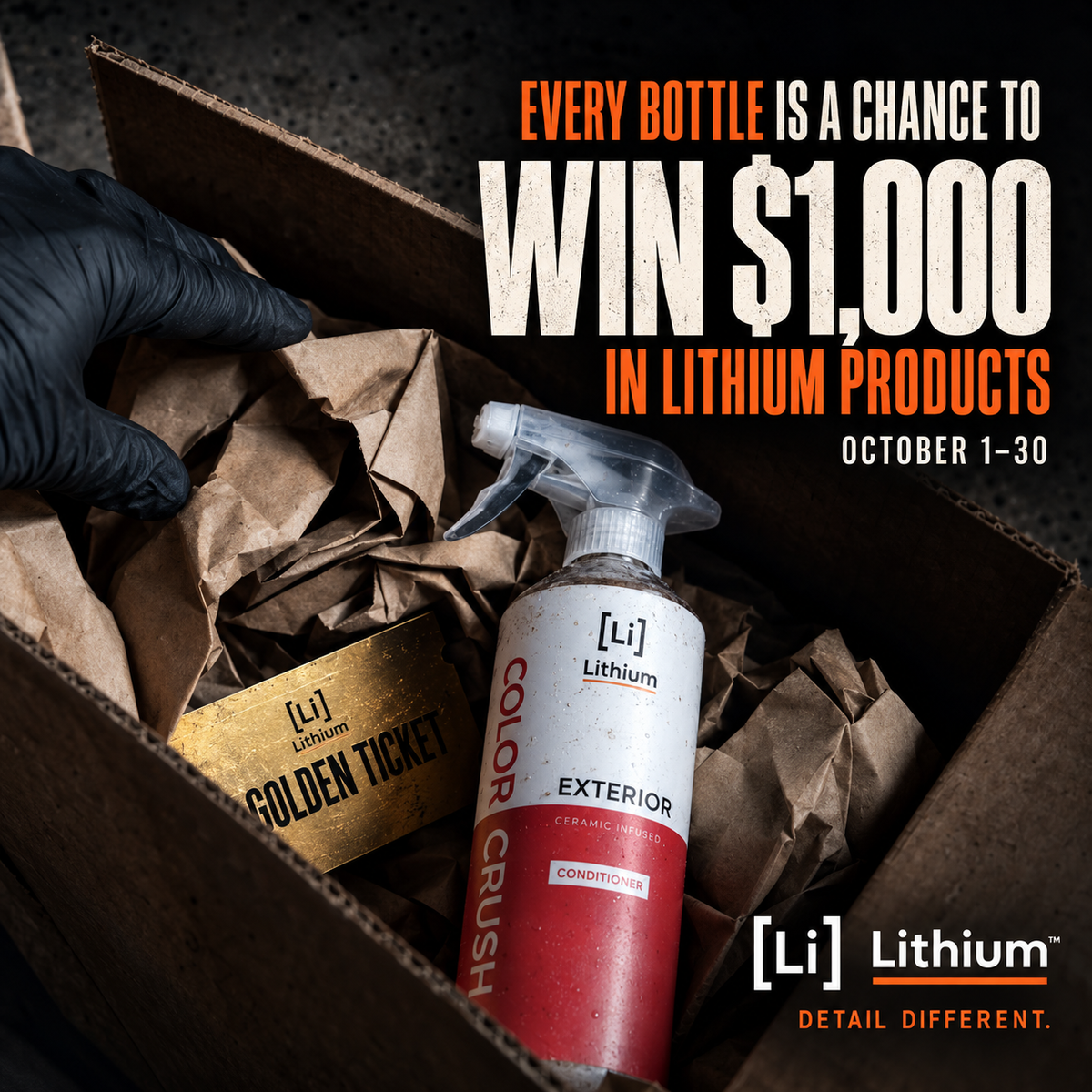 Lithium Golden Ticket Giveaway