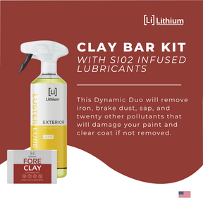 Fore Clay with Luster Lube: Clay & Seal