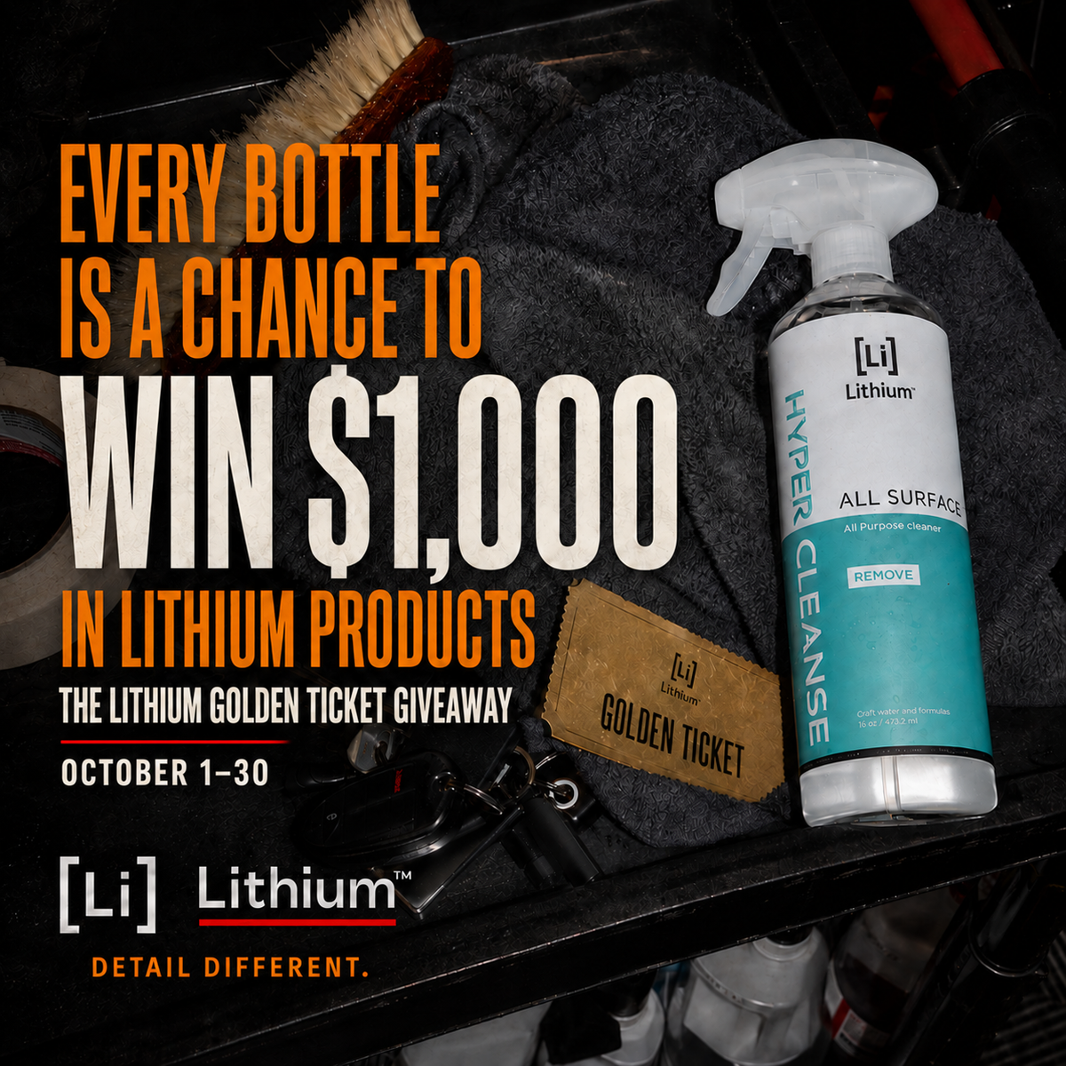 Lithium Auto Care products