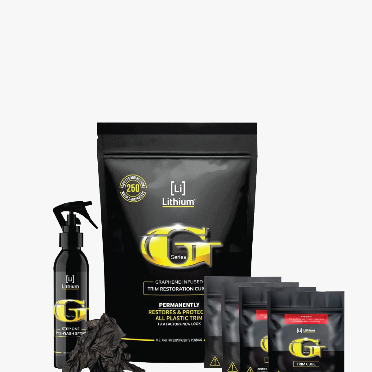 Ceramic & Graphene Trim Coating & Plastic Restoration Kit